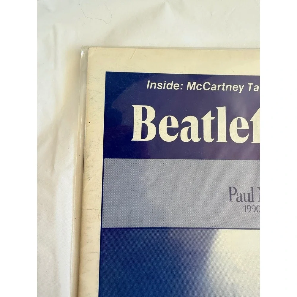 Beatlefan Magazine Lot Paul McCartney 1990 World Tour Onstage Off Talks 3 Issues
